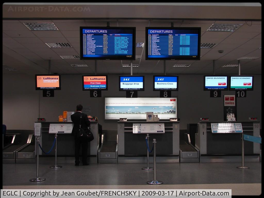 London City Airport, London, England United Kingdom (EGLC) - .