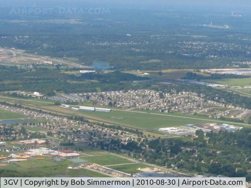 East Kansas City Airport (3GV) - Looking NW