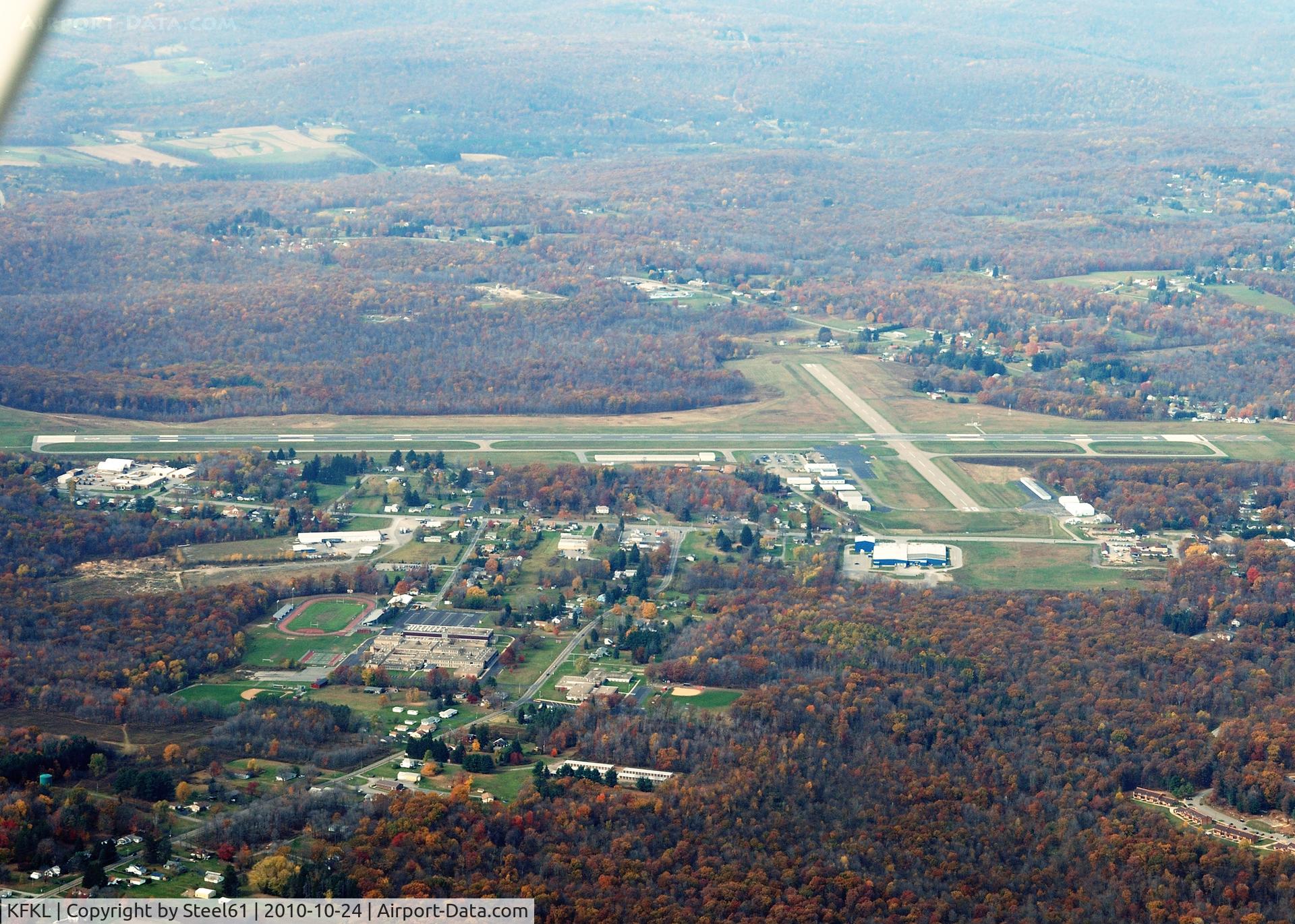 Venango Regional Airport (FKL) - Taken on 24 October 2010
