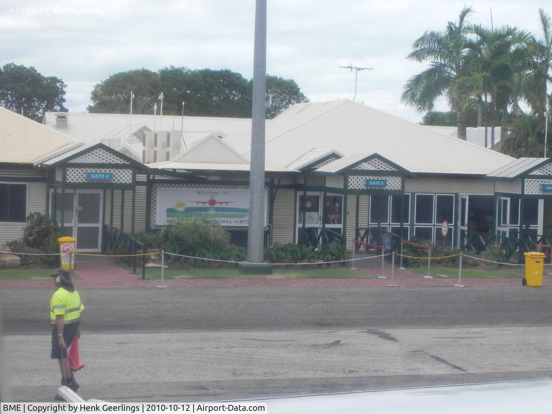Broome International Airport, Broome, Western Australia Australia (BME) - Arrival building , airsite