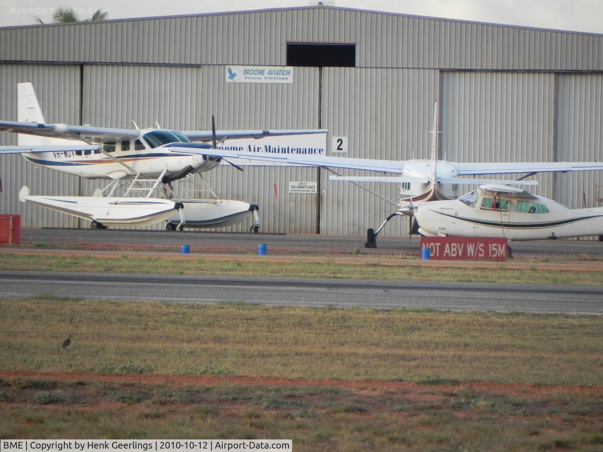 Broome International Airport, Broome, Western Australia Australia (BME) - General Aviation