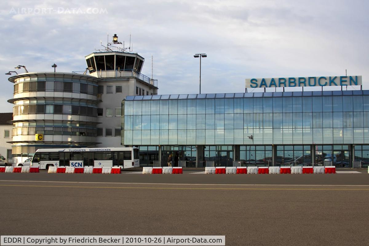 Saarbrücken Airport, Saarbrücken Germany (EDDR) - terminal building at Saarbrücken