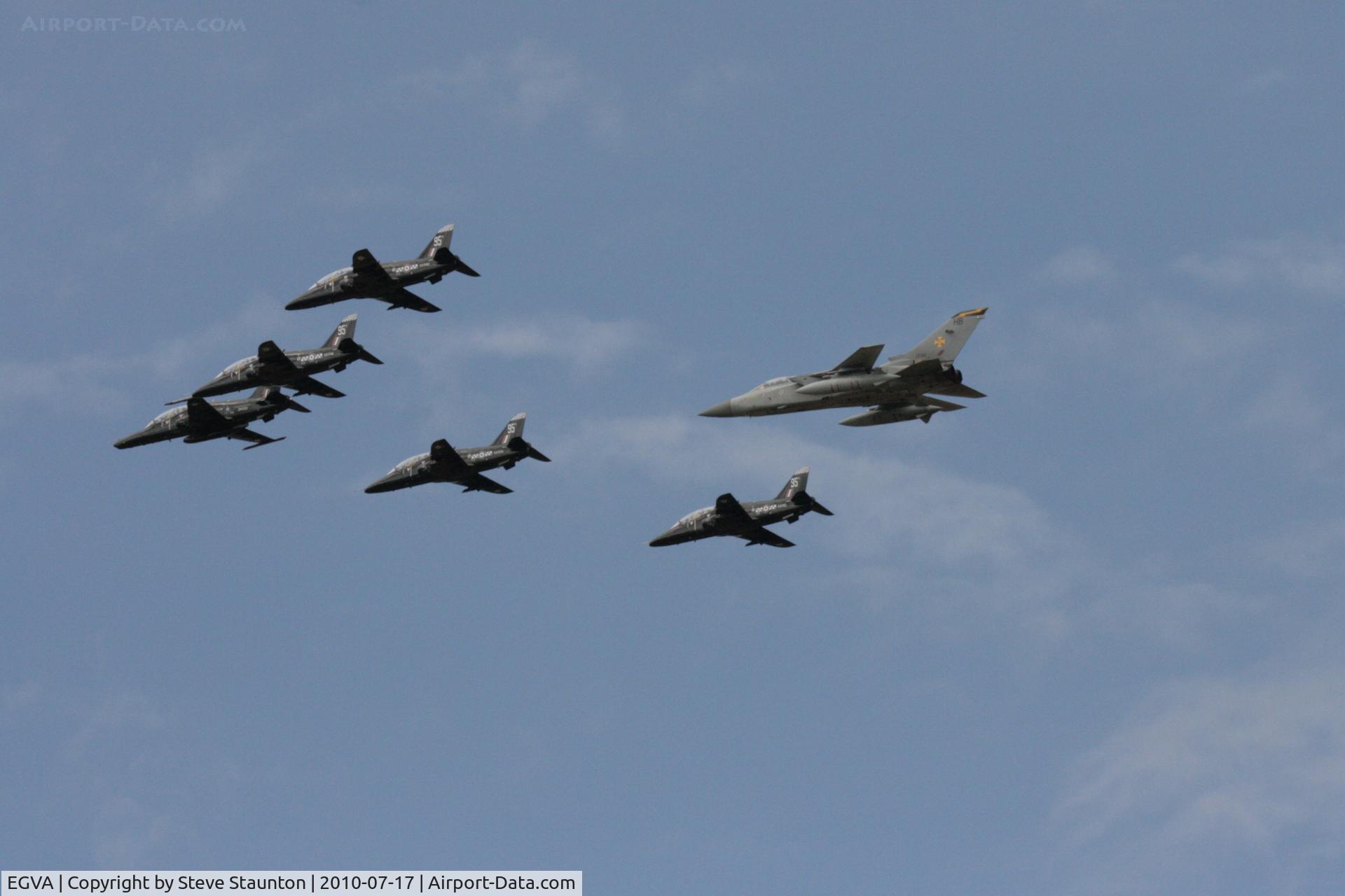 RAF Fairford Airport, Fairford, England United Kingdom (EGVA) - Battle of Britian flypast - taken at the Royal International Air Tattoo 2010