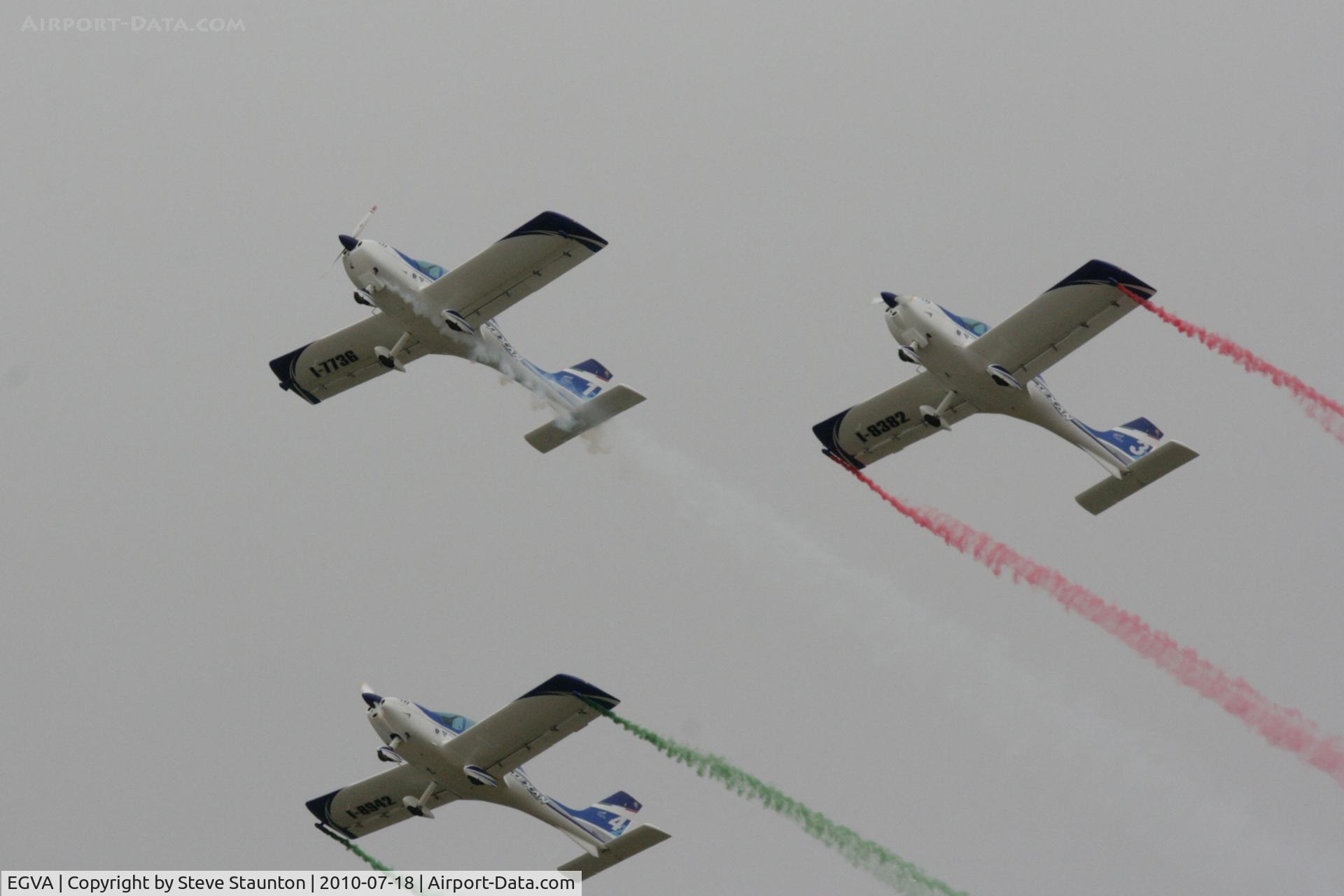 RAF Fairford Airport, Fairford, England United Kingdom (EGVA) - Texan Team, three disabed pilots flying close formation in these ultra lights - taken at the Royal International Air Tattoo 2010