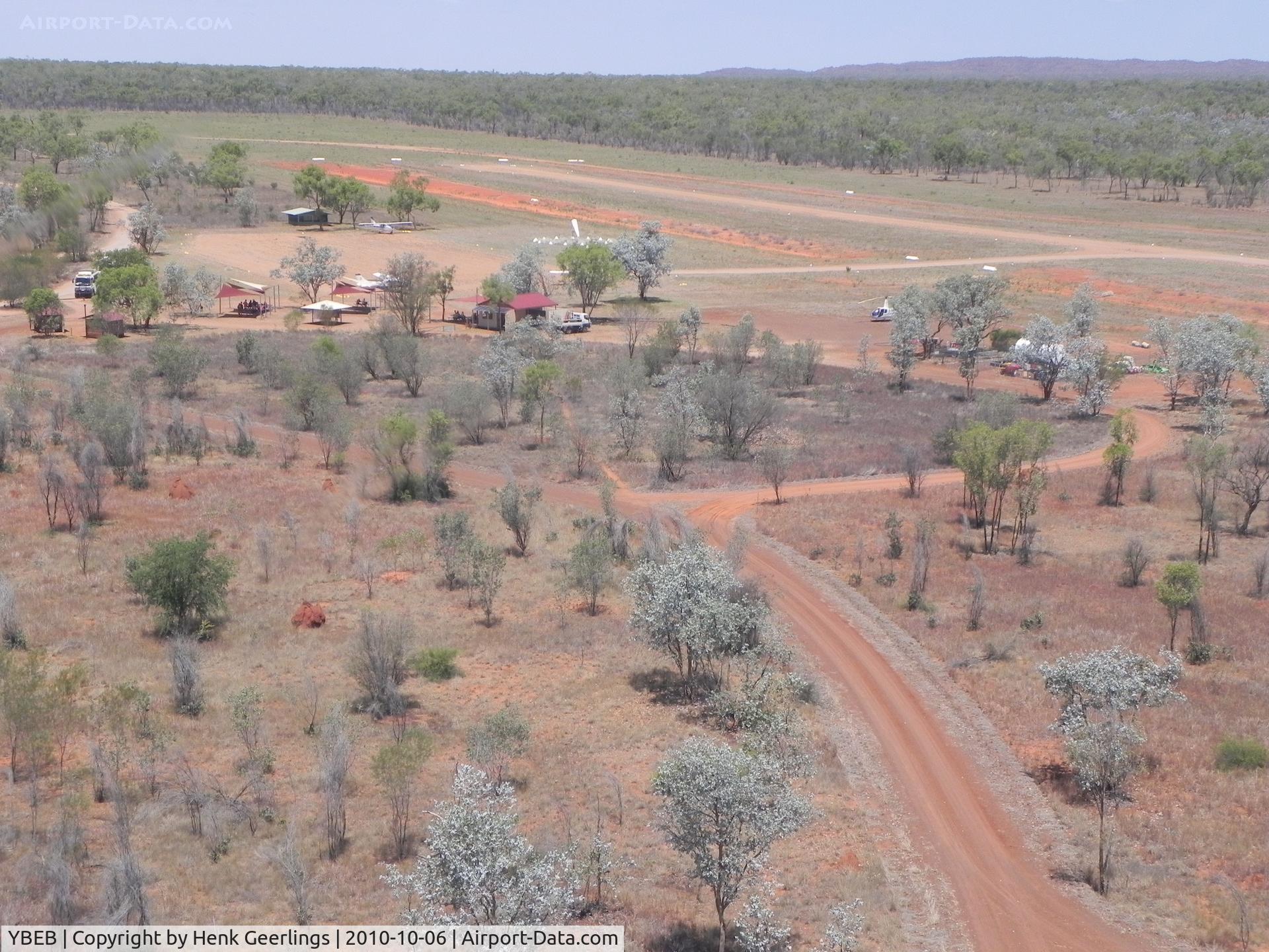 YBEB Airport - Bellburn Airstrip , Kimberley's , WA

Approach airstrip , o/b Slingair R44 Raven