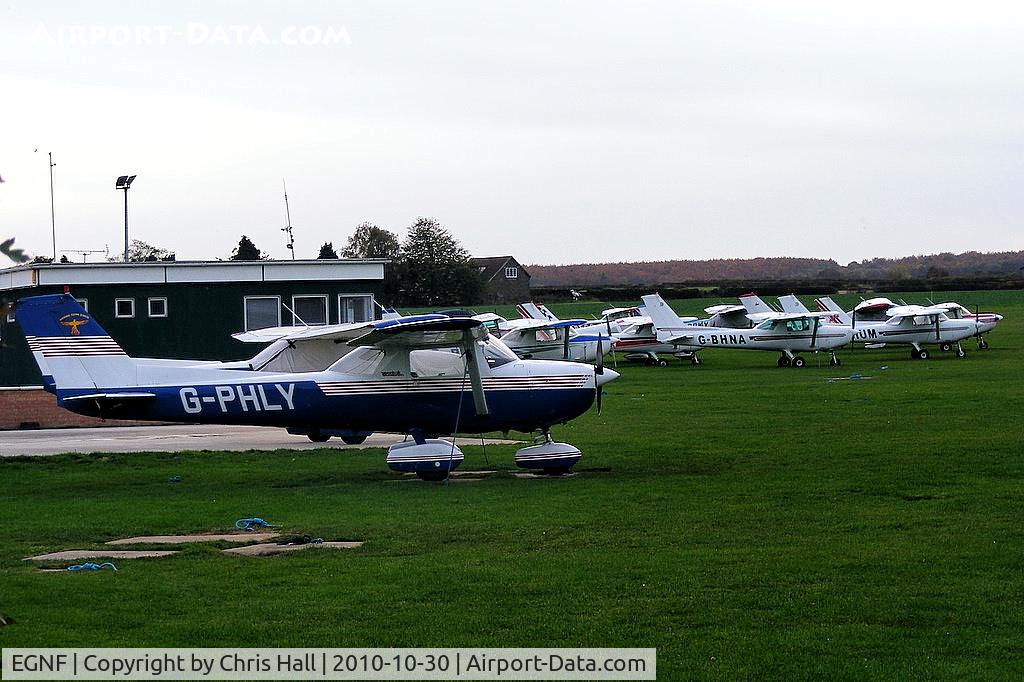 Netherthorpe Airfield Airport, Worksop, England United Kingdom (EGNF) - Netherthorpe Airfield, home of the Sheffield Aero Club