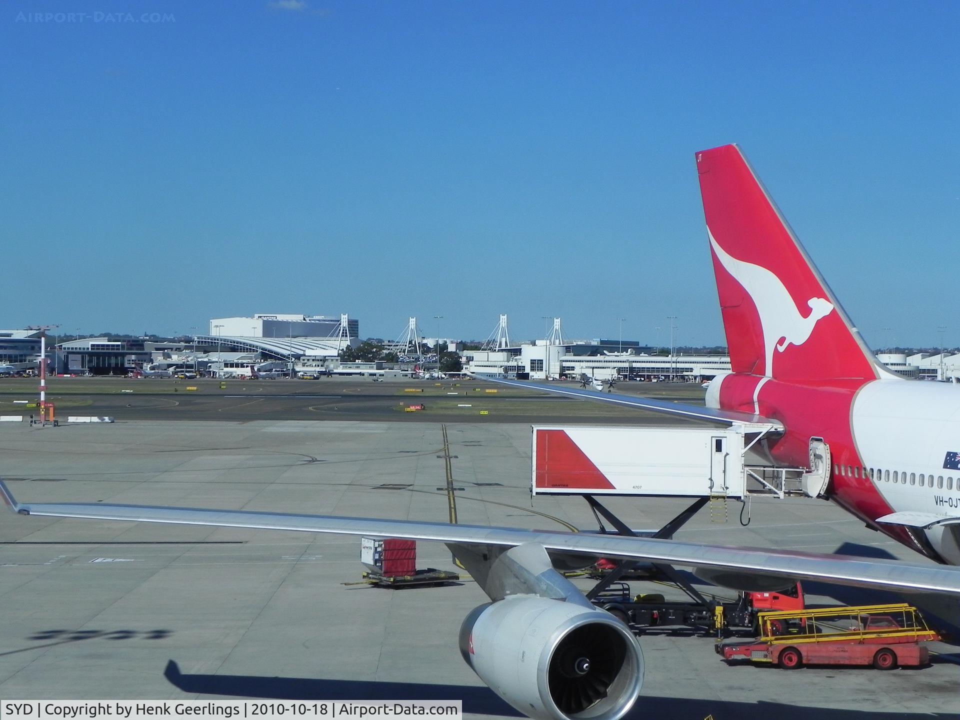 Sydney Airport, Mascot, New South Wales Australia (SYD) - SYD Domestic Terminal .View from International Terminal