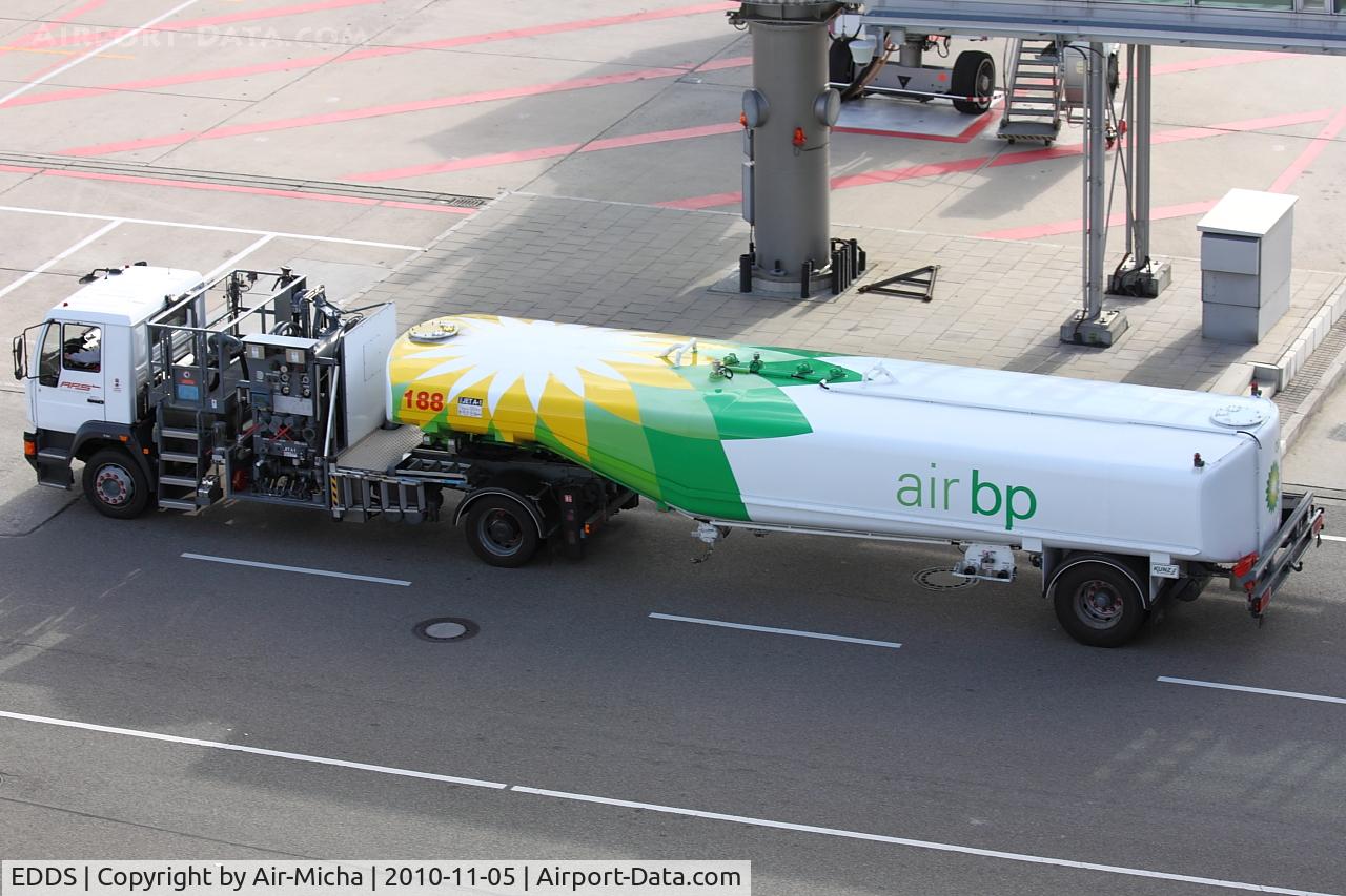 Stuttgart Echterdingen Airport, Stuttgart Germany (EDDS) - Tank Truck