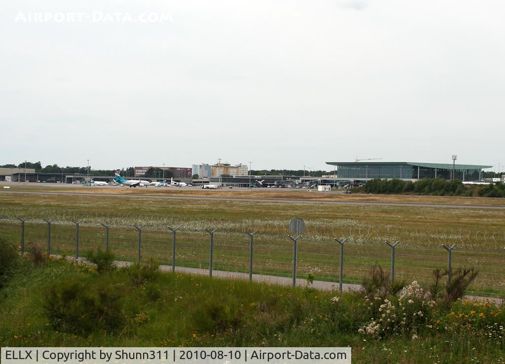 Luxembourg International Airport, Luxembourg Luxembourg (ELLX) - Terminal overview...