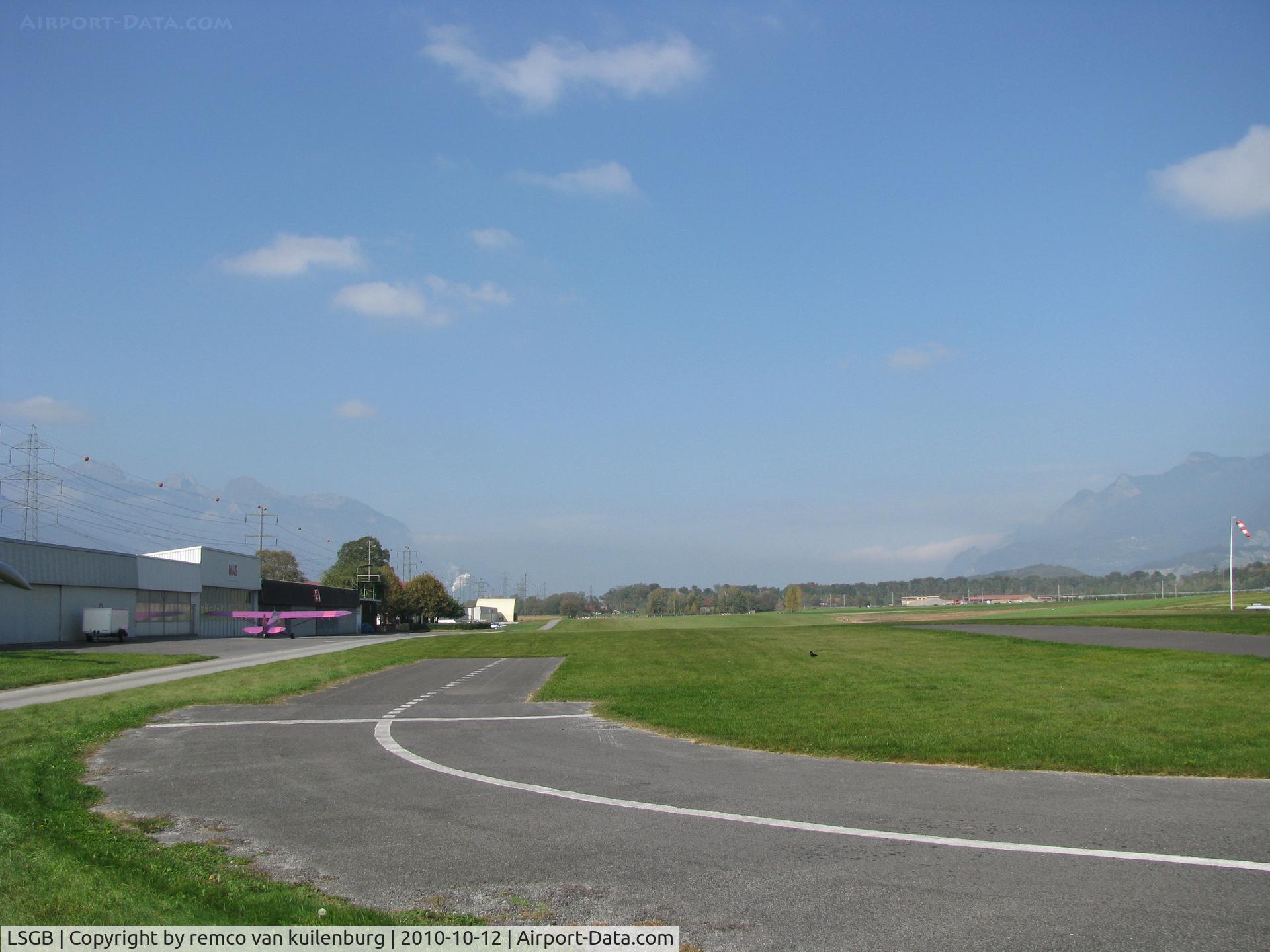 LSGB Airport - Bex airfield looking from the South