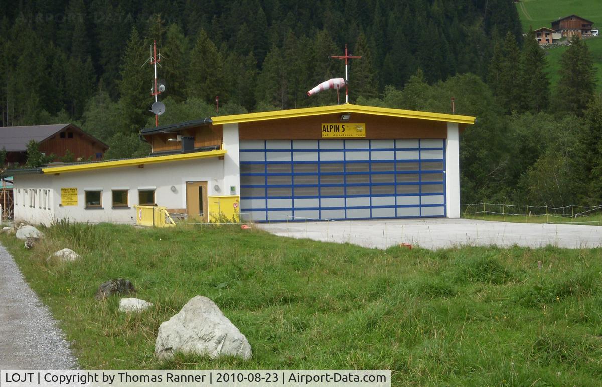 LOJT Airport - Ambulance Heliport near Hintertux ski resort, Austria