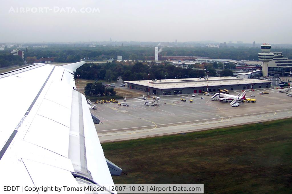 Tegel International Airport (closing in 2011), Berlin Germany (EDDT) - Air Berlin flight to Munich, onboard D-AIPT