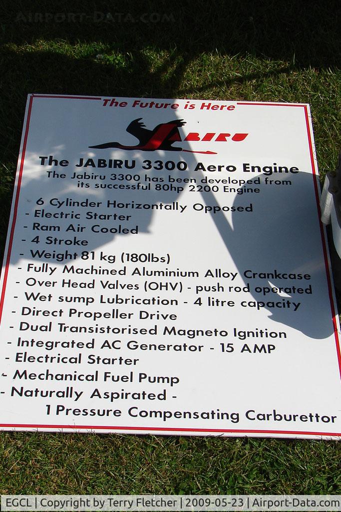 Fenland Airfield Airport, Spalding, England United Kingdom (EGCL) - Kit Builds with Jabiru 3300 Engines on display at 2009 May Fly-in at Fenland