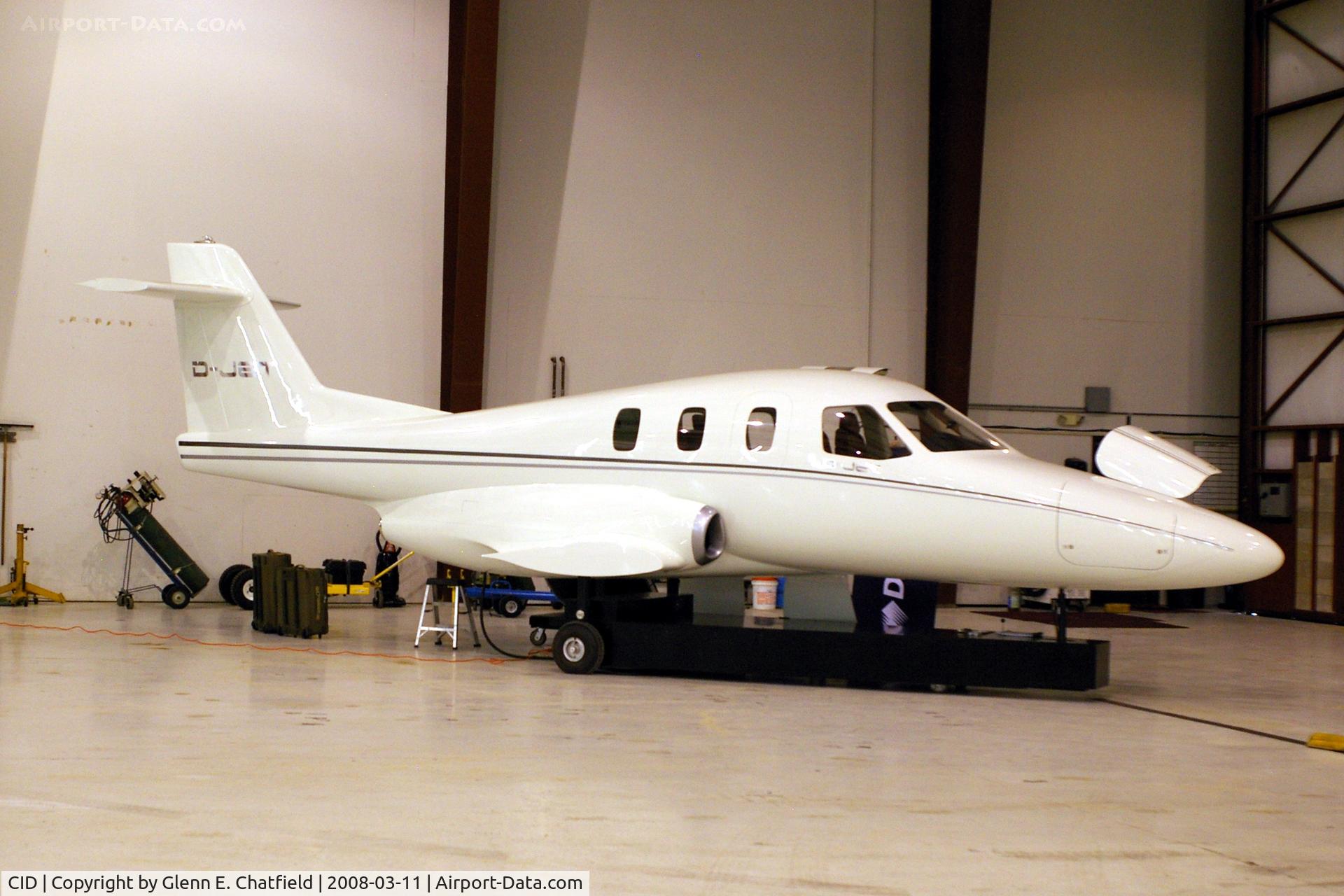 The Eastern Iowa Airport (CID) - D-Jet fuselage mockup for display in PS Air Hangar