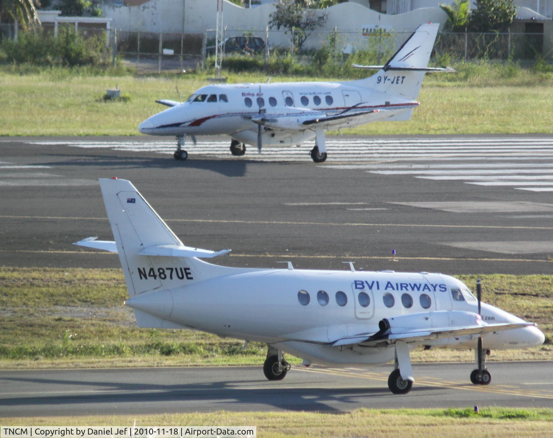 Princess Juliana International Airport, Philipsburg, Sint Maarten Netherlands Antilles (TNCM) - Some jetstream action at TNCM