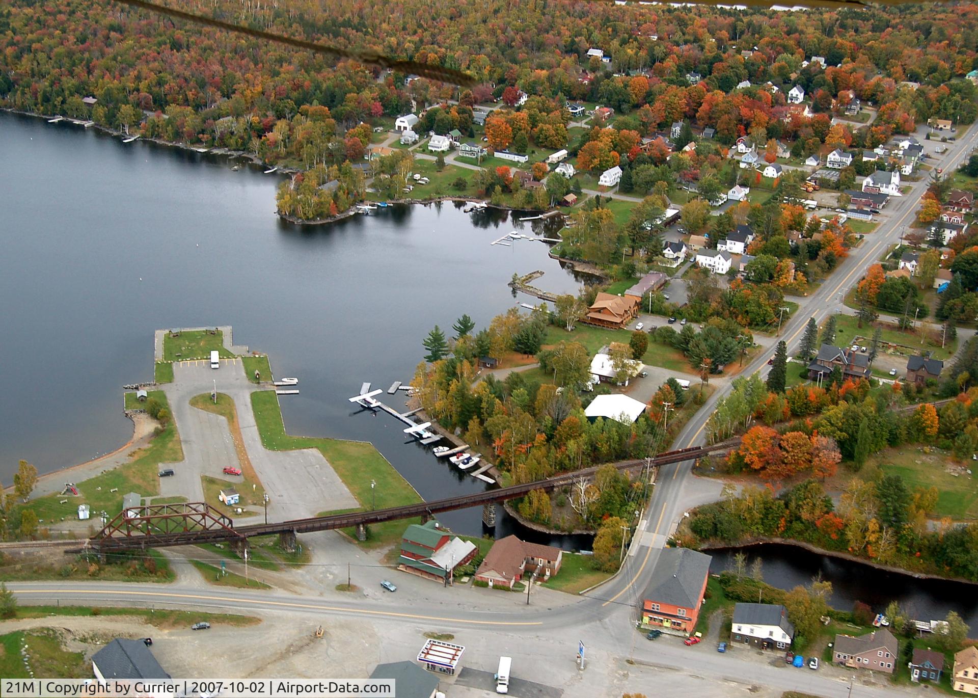 Currier's Seaplane Base (21M) - Currier's Seaplane Base on Moosehead Lake.