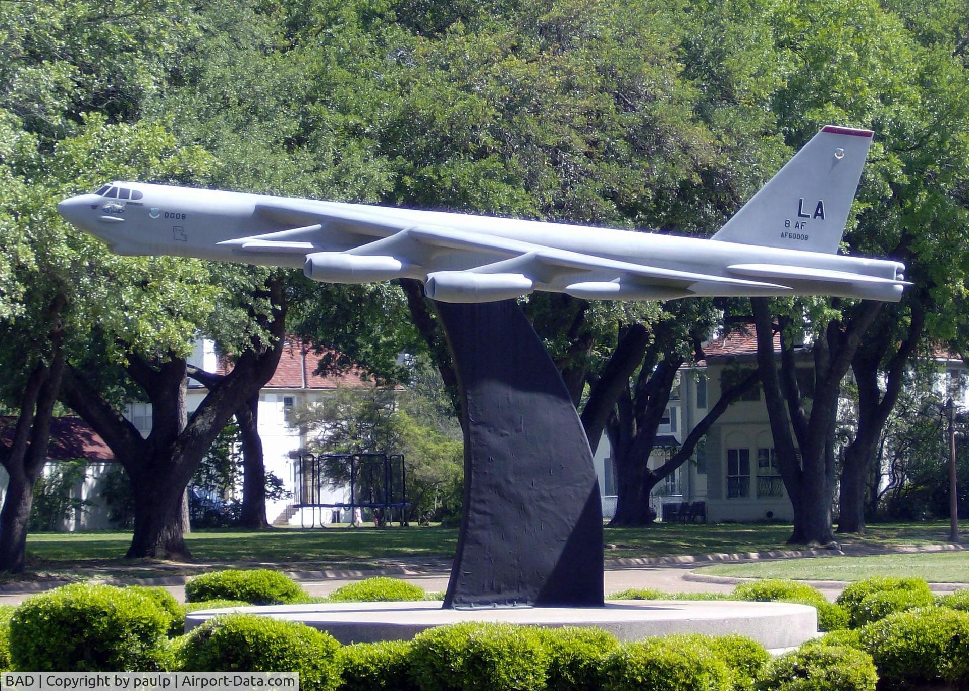 Barksdale Afb Airport (BAD) - Inside the West Gate at Barksdale. 