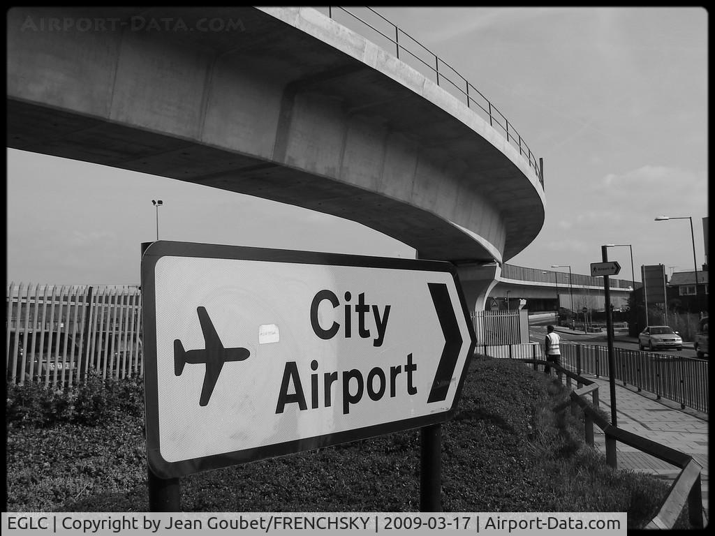 London City Airport, London, England United Kingdom (EGLC) - .