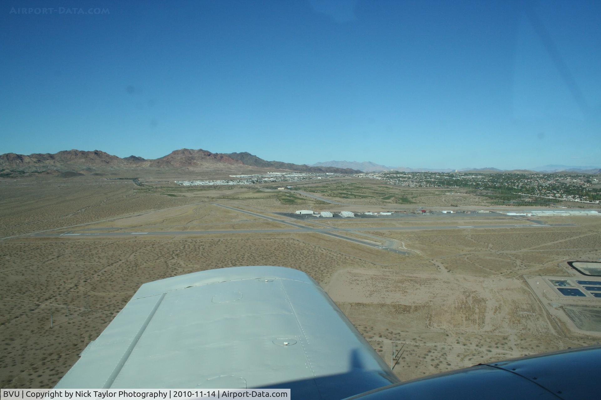 Boulder City Municipal Airport (BVU) - Boulder City airport seen on a downwind leg