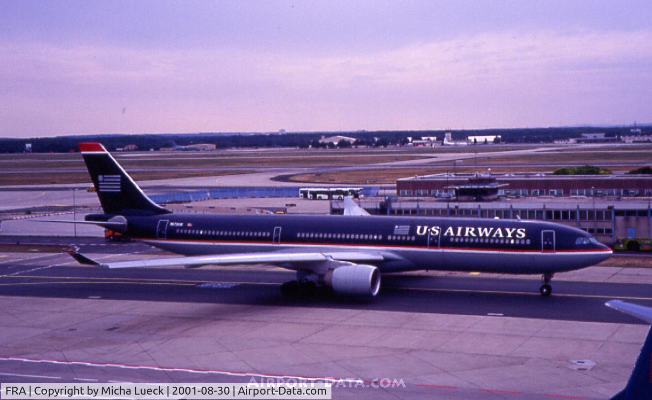 Frankfurt International Airport, Frankfurt am Main Germany (FRA) - Taxiing to the runway