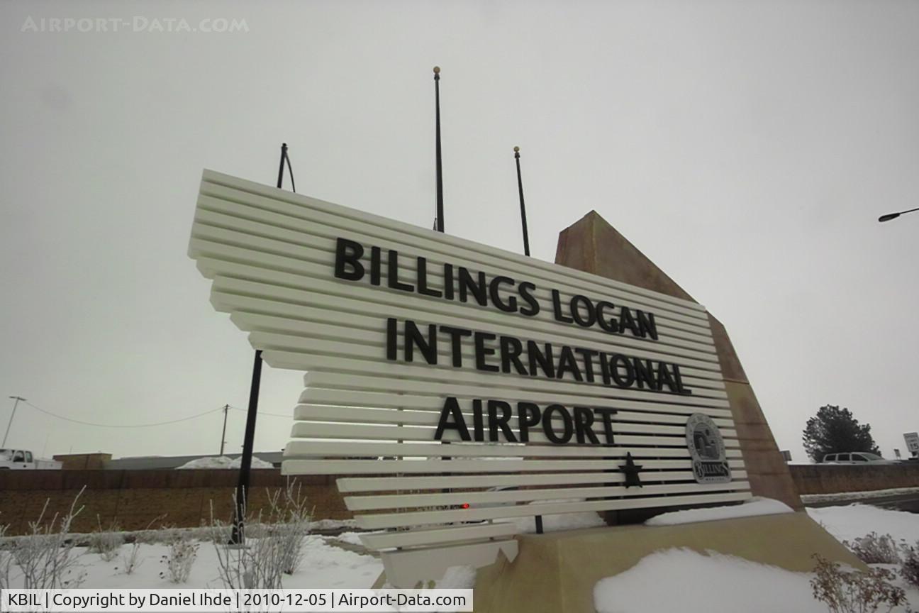 Billings Logan International Airport (BIL) - Billings Logan on a frosty December day, 2010