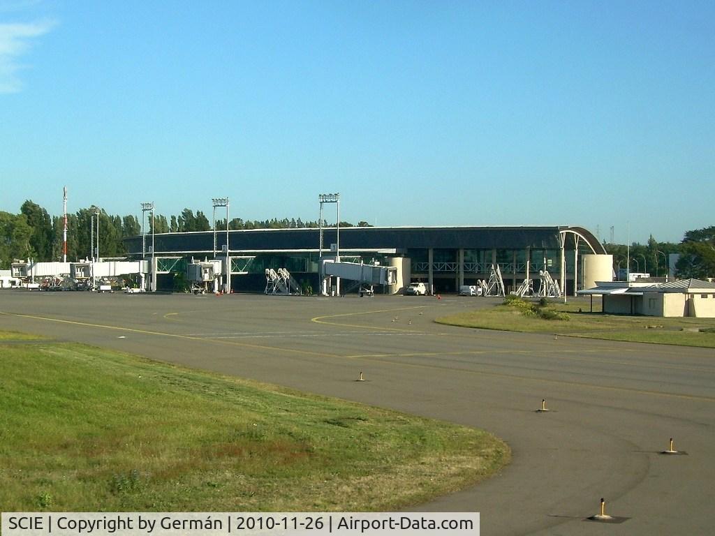 Carriel Sur International Airport, Concepción Chile (SCIE) - View of the tarmak.