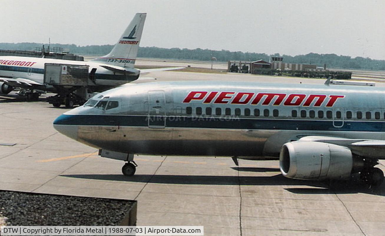 Detroit Metropolitan Wayne County Airport (DTW) - Piedmont