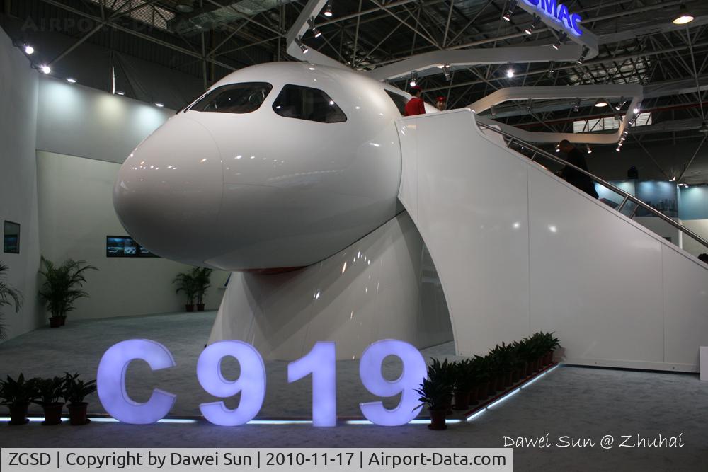 Zhuhai International Airport, Zhuhai, Guangdong China (ZGSD) - C919