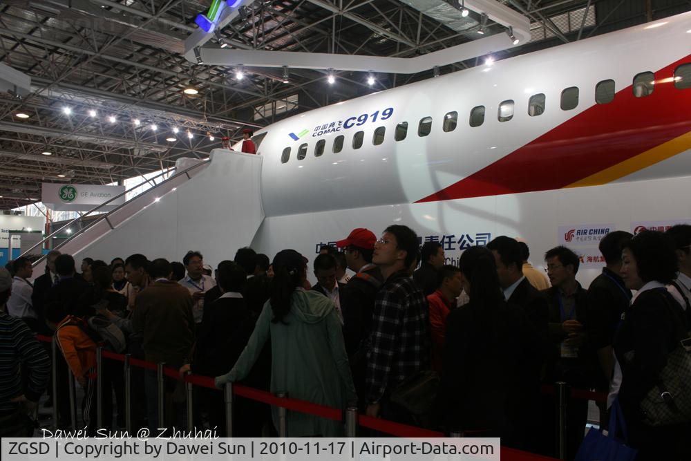 Zhuhai International Airport, Zhuhai, Guangdong China (ZGSD) - C919 