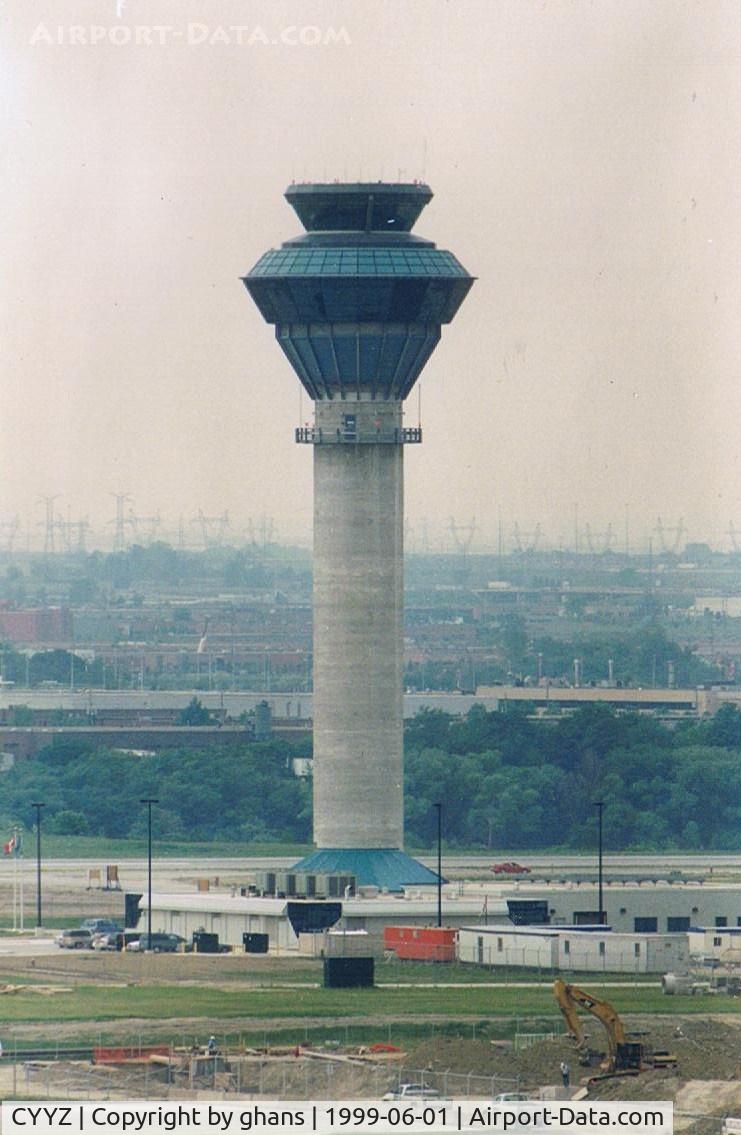 Toronto Pearson International Airport (Toronto/Lester B. Pearson International Airport, Pearson Airport), Toronto, Ontario Canada (CYYZ) - Tower under construction (1999)
