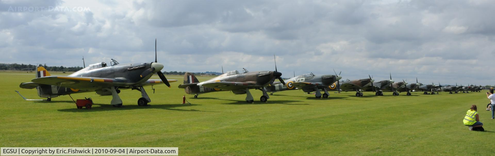 Duxford Airport, Cambridge, England United Kingdom (EGSU) -  Duxford Battle of Britain Air Show 2010