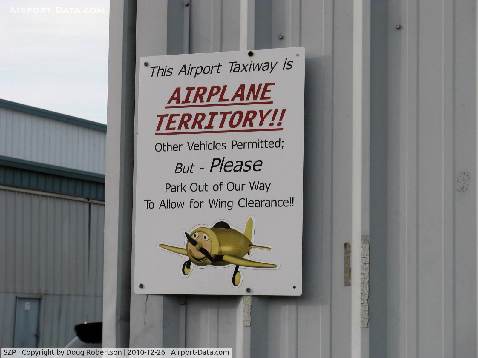 Santa Paula Airport (SZP) - Instruction to Vehicle Drivers