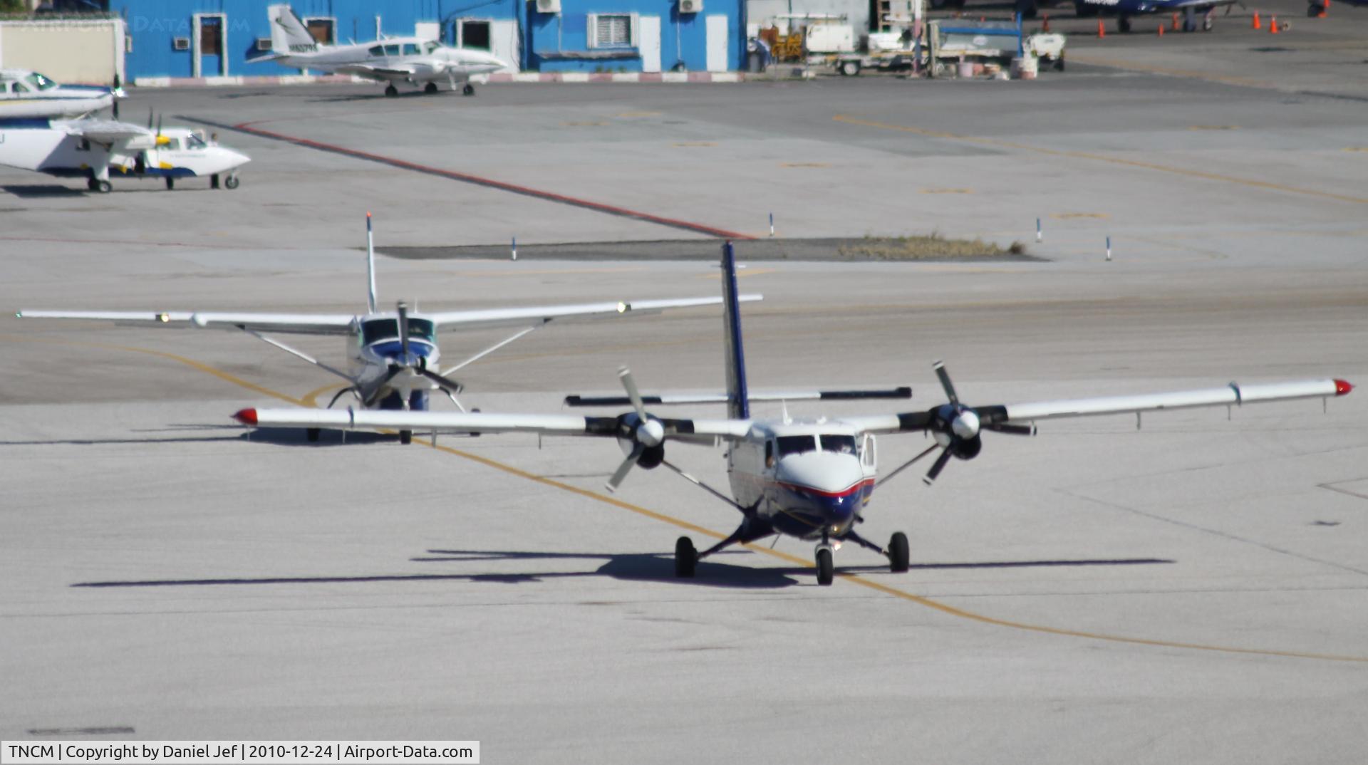 Princess Juliana International Airport, Philipsburg, Sint Maarten Netherlands Antilles (TNCM) - Tarmac at TNCM