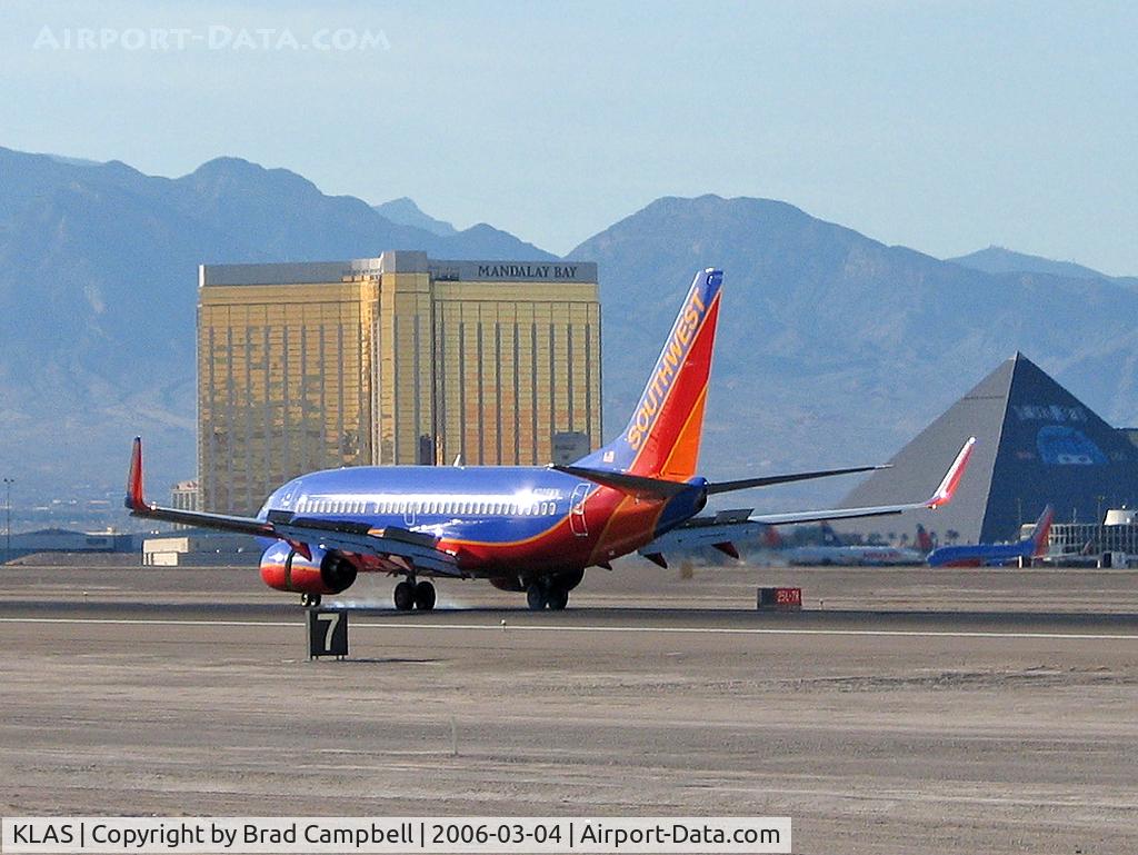 Harry Reid International Airport (LAS) - Southwest Airlines with Mandalay Bay and Luxor