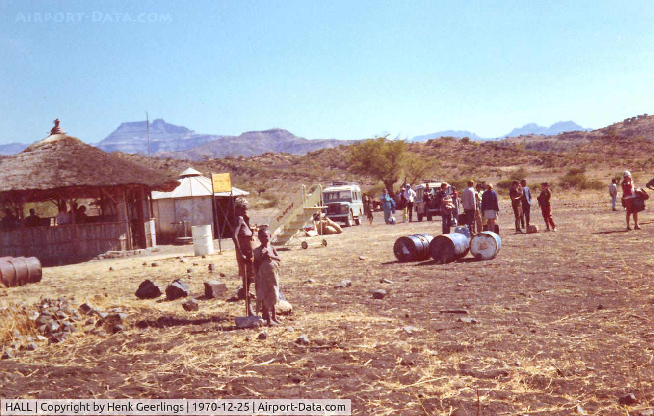 HALL Airport - Lalibella Airstrip, Ethiopia. 25 dec 1970