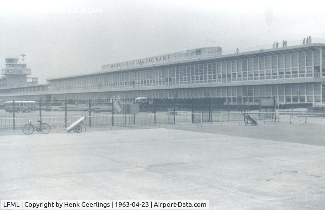 Marseille Provence Airport, Marseille France (LFML) - Marseille Airport , 1963