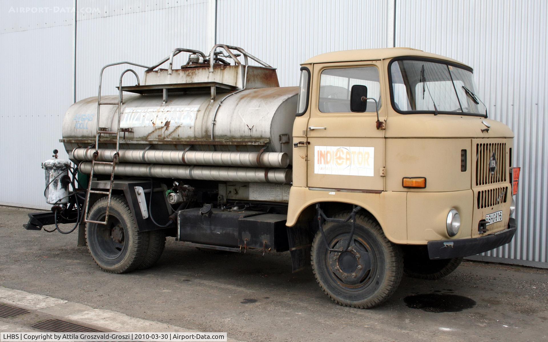Budaörs Airport, Budaörs Hungary (LHBS) - IFA - Old tanker
