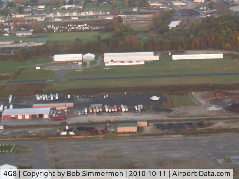 Columbia Airport (4G8) - Looking west on downwind for RWY 18.