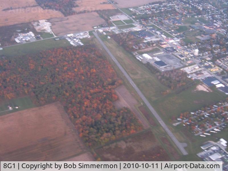 Willard Airport (8G1) - Looking WNW from about 2500'