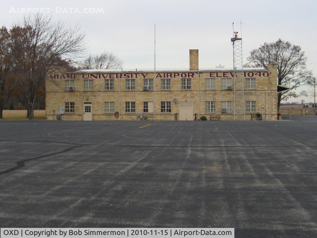 Miami University Airport (OXD) - Ramp and facilities
