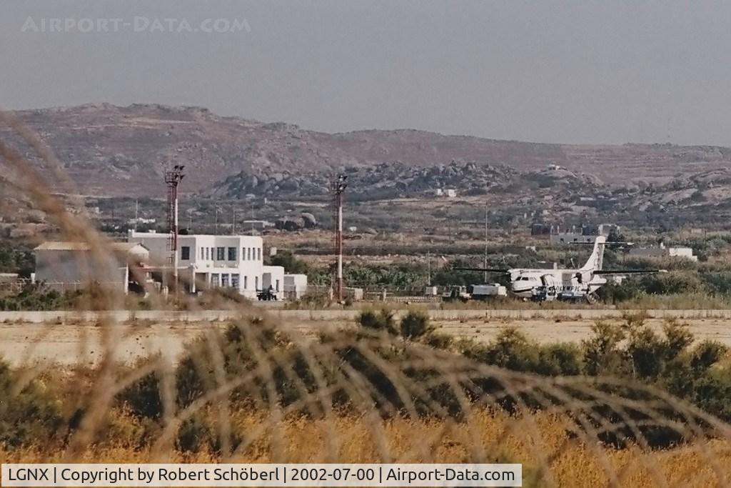 Naxos Island National Airport, Naxos Greece (LGNX) - Naxos National Airport with Olympic Aviation 
ATR-42