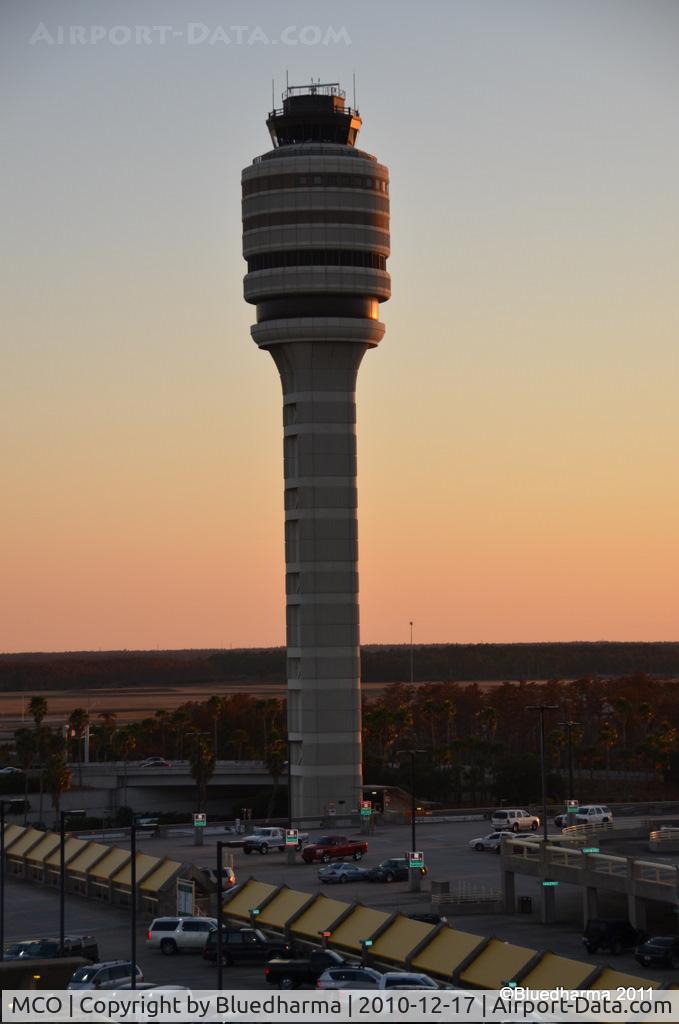 Orlando International Airport (MCO) - Orlando Airport from the onsite Hyatt Hotel.