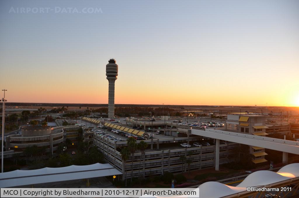 Orlando International Airport (MCO) - Orlando Airport from the onsite Hyatt Hotel.