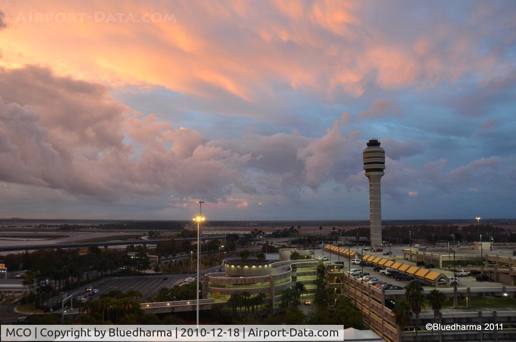 Orlando International Airport (MCO) - Orlando Airport from the onsite Hyatt Hotel.