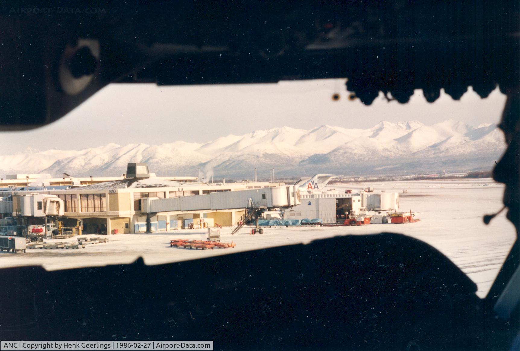 Ted Stevens Anchorage International Airport (ANC) - ANC , Feb 1986