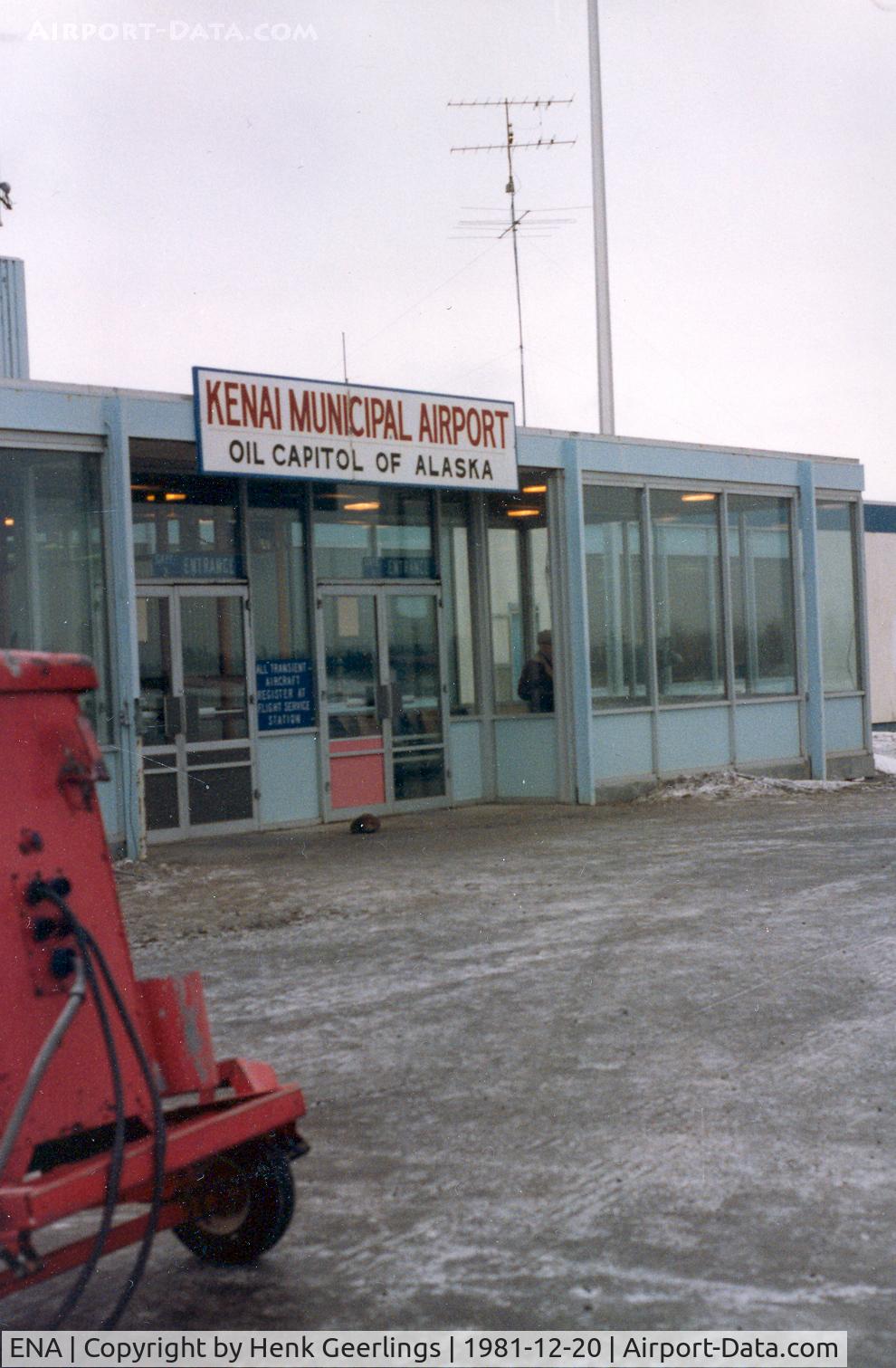 Kenai Municipal Airport (ENA) - Alaska , Kenai 1981
