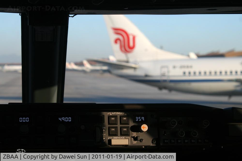 Beijing Capital International Airport, Beijing China (ZBAA) - ready for taxiing