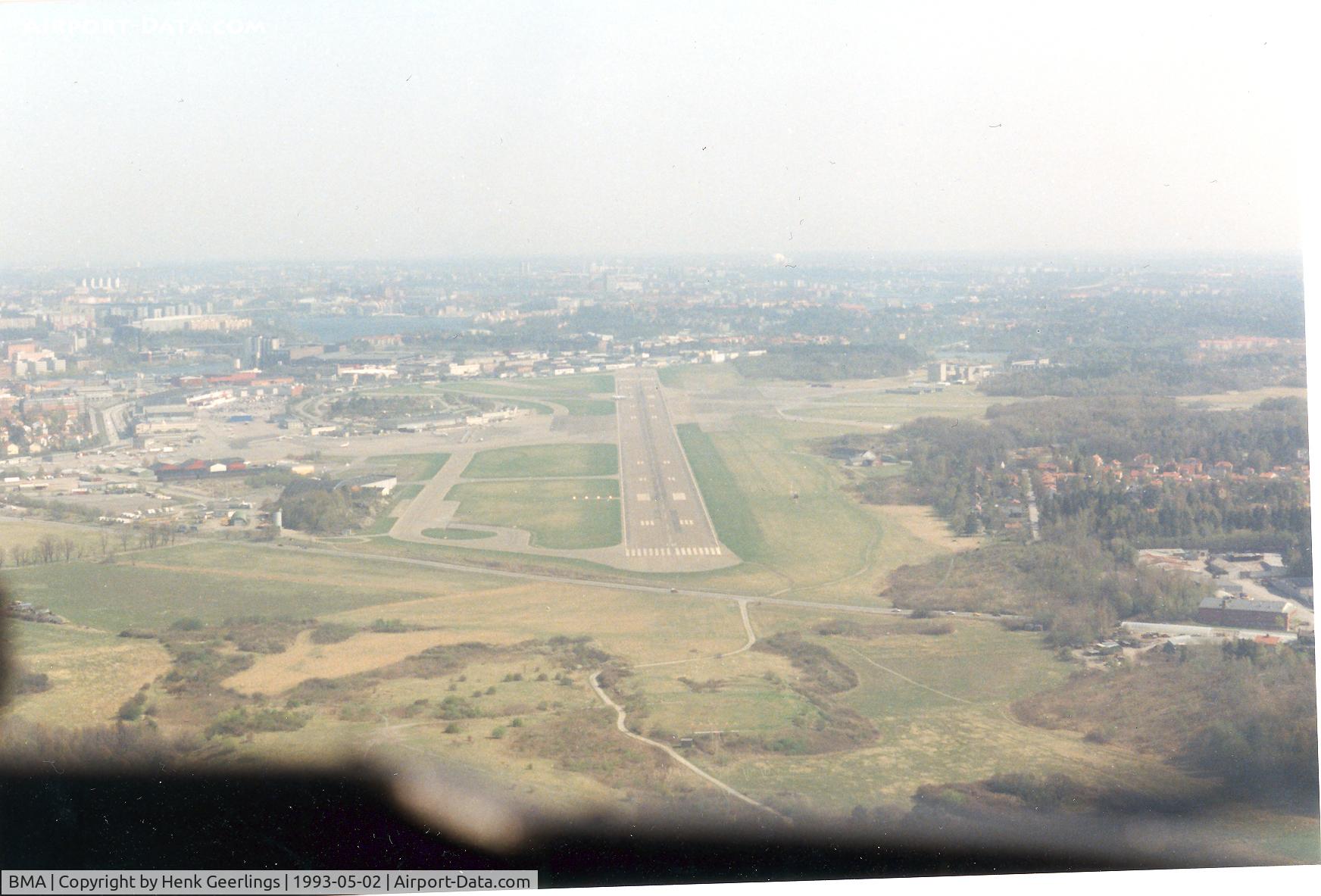Stockholm-Bromma Airport, Stockholm Sweden (BMA) - Bromma Airport , May 1993