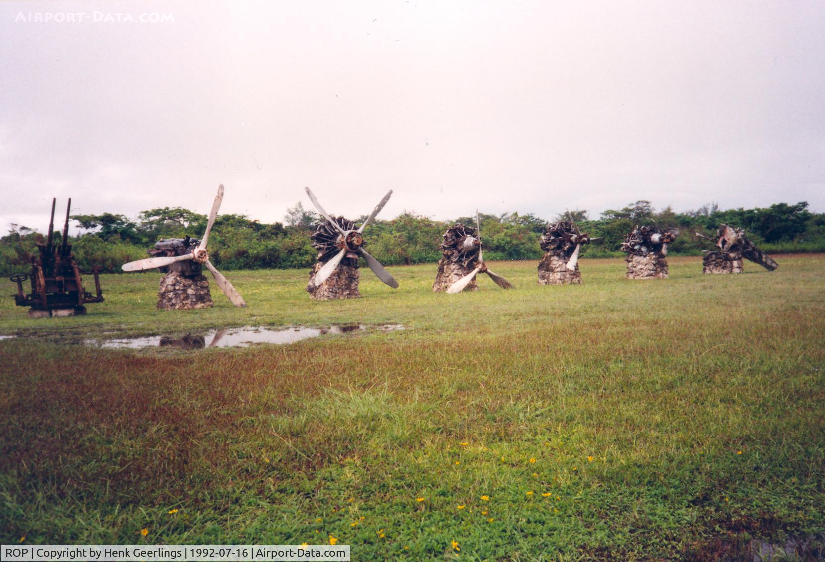 Rota International Airport, Rota Island Northern Mariana Islands (ROP) - Rota Airport , Jul '92