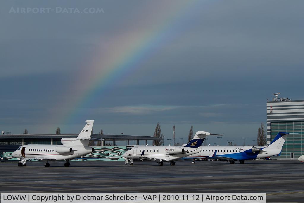 Vienna International Airport, Vienna Austria (LOWW) - General Aviation ramp